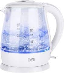 TEESA 1,0 LTR GLAZEN WATERKOKER WIT ()